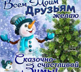 В картинках счастливой зимы