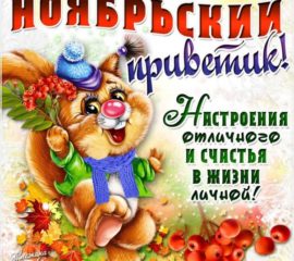 Привет ноябрьский