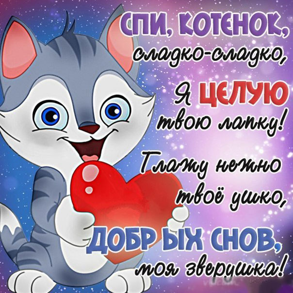 спокойной ночи мужчине