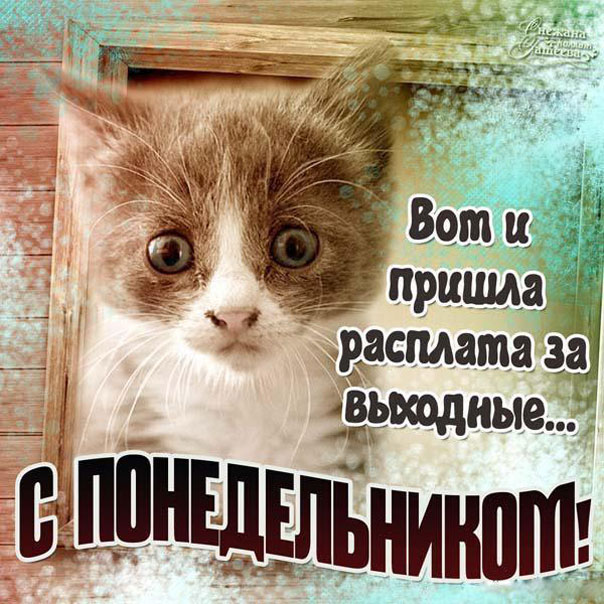 с понедельником