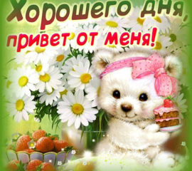 Веселая открытка хорошего дня