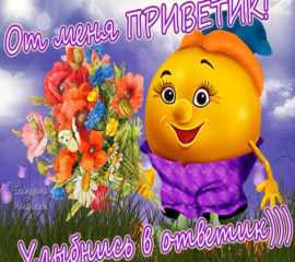 Открытки Привет прикольные