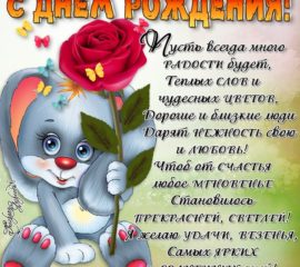 С Днем Рождения открытки анимация